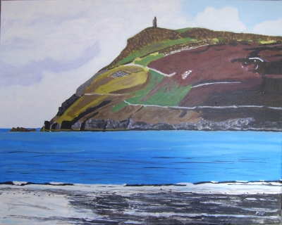 Milners Tower on Bradda Head, Port Erin   I. O. M.