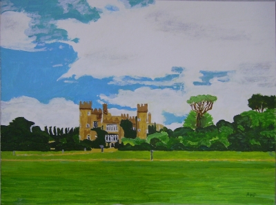 Malahide Castle and grounds 