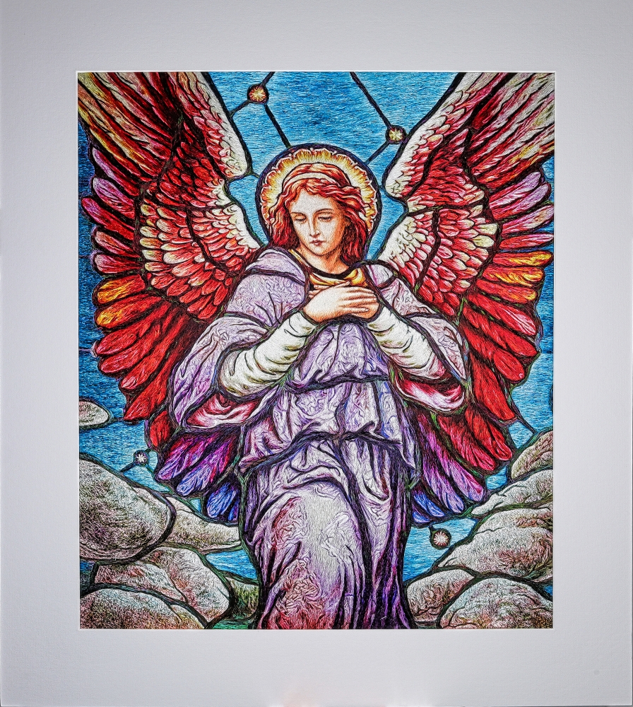 Pray（EMBROIDERY ILLUSTRATION）