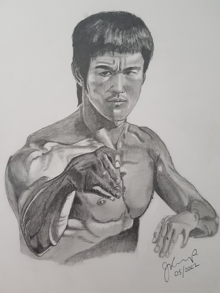 Bruce Lee Portrait 