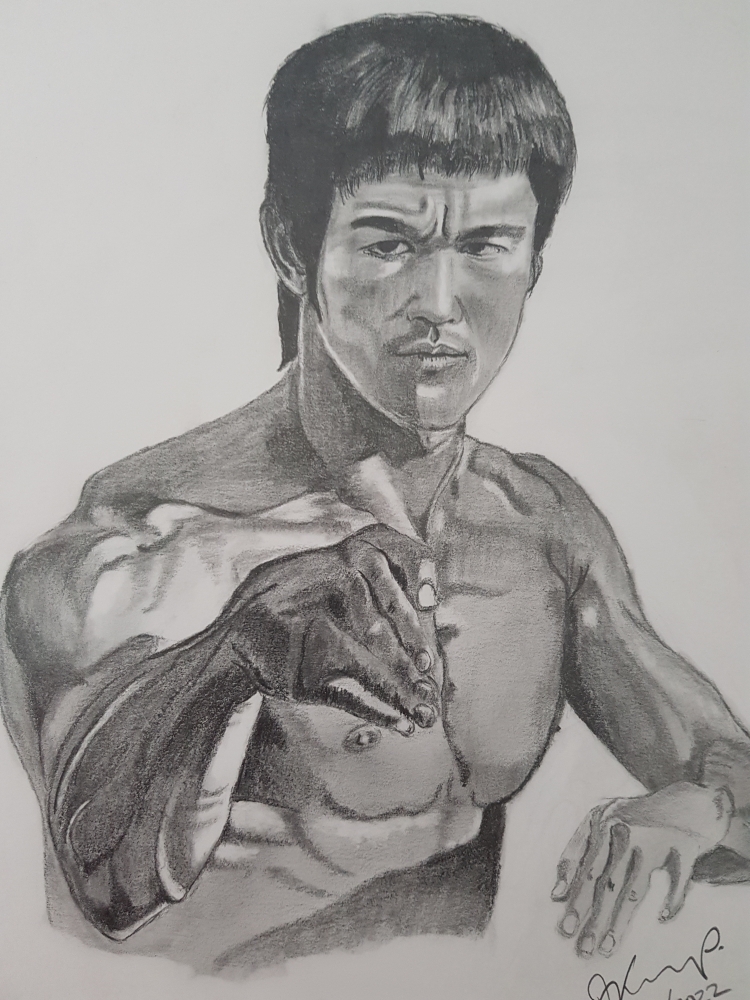 Bruce Lee Portrait 