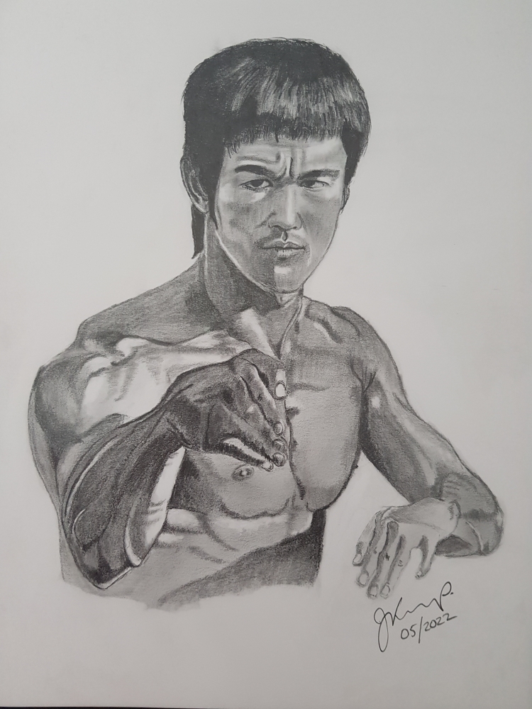 Bruce Lee Portrait 