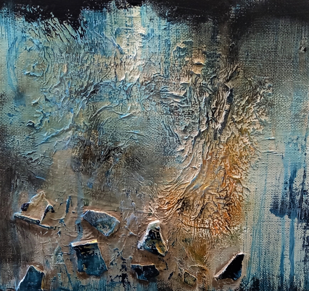 Tomorrow 150 x 20cm Textured Abstract