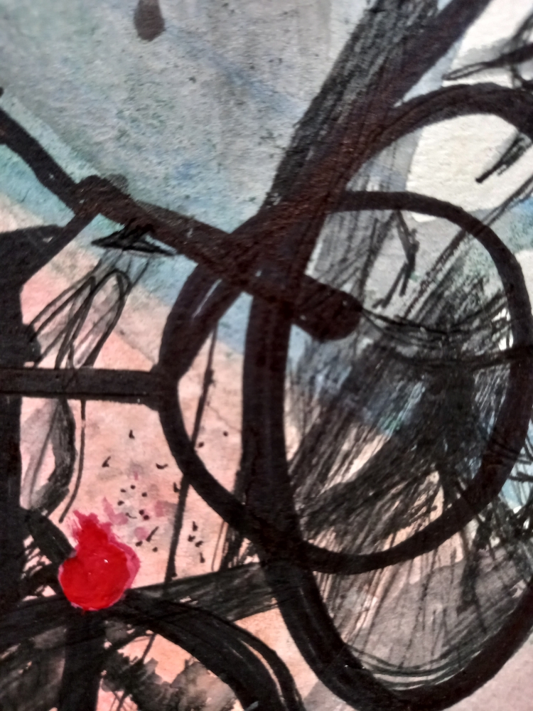 cycle Close Watercolour