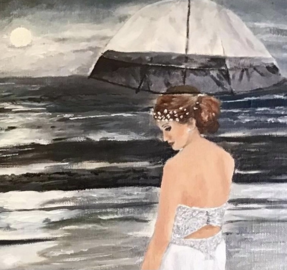 Bride by moonlight 