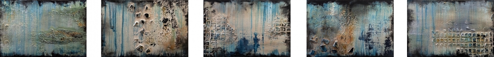 Tomorrow 150 x 20cm Textured Abstract