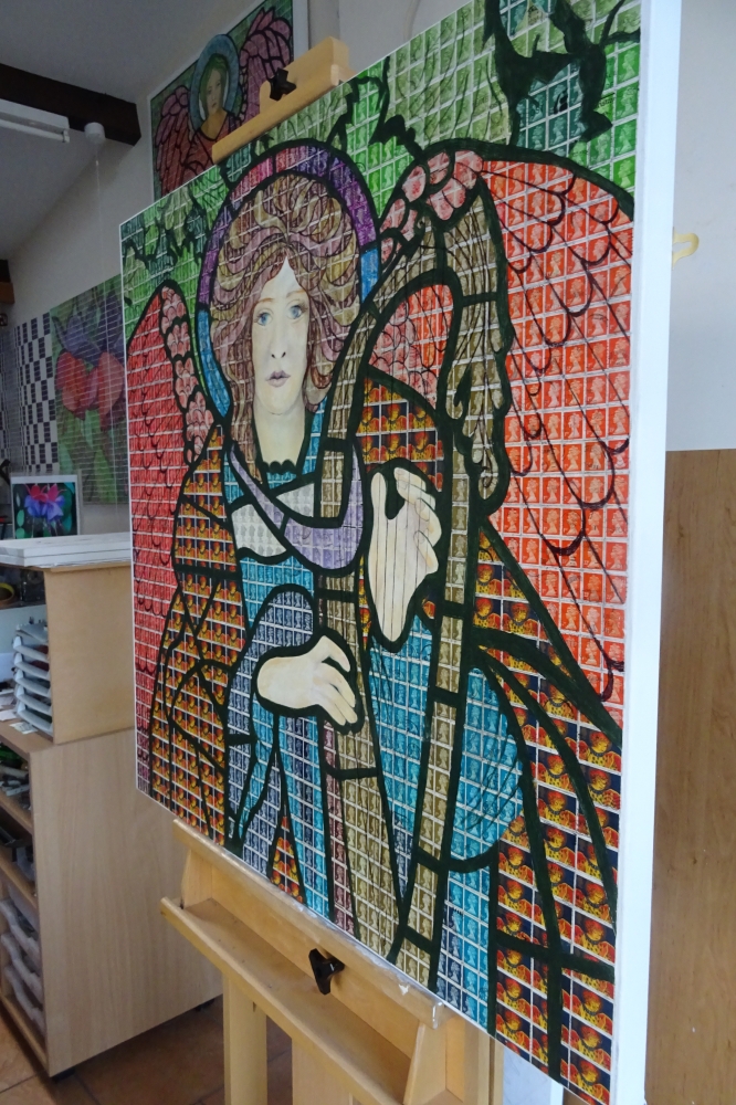 Angel with a Harp