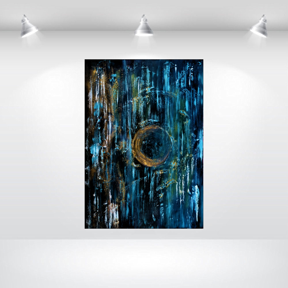 Artemis - Abstract Acrylic Painting on Deep Edged Canvas 