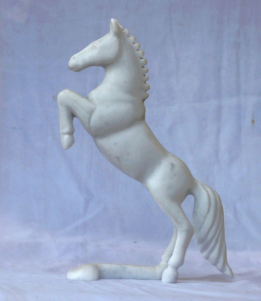 Carrara Marble Wild Animal - Horse 4