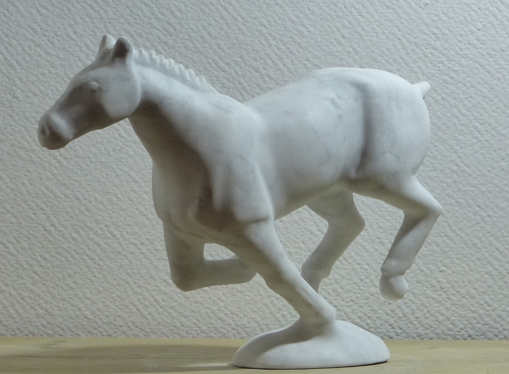 Carrara Marble Wild Animal / Horse 3