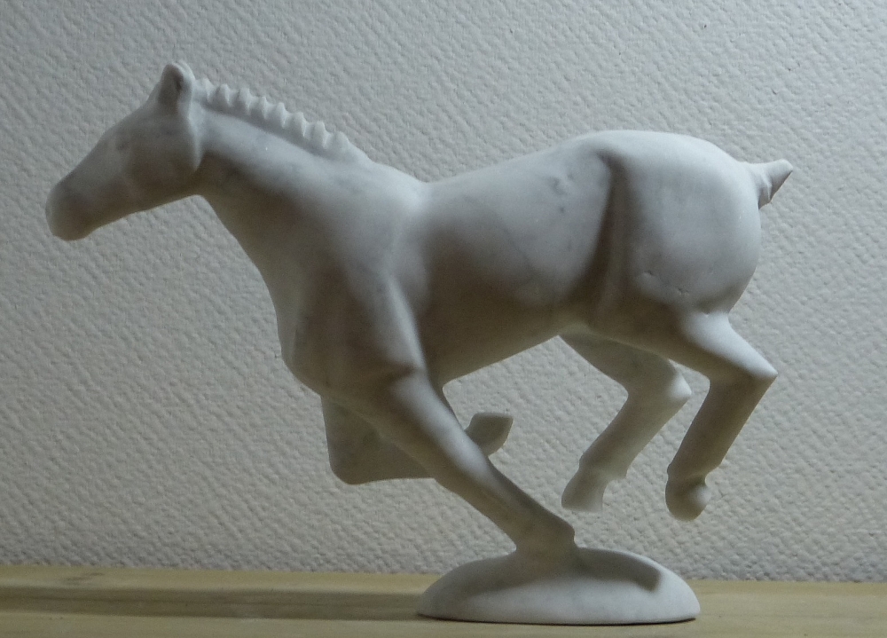 Carrara Marble Wild Animal / Horse 3