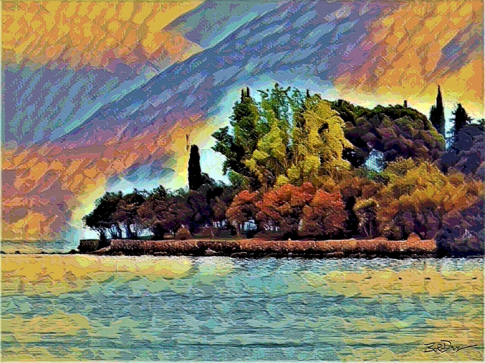 Island off Corfu