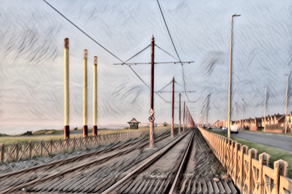 Tram Lines Blackpool