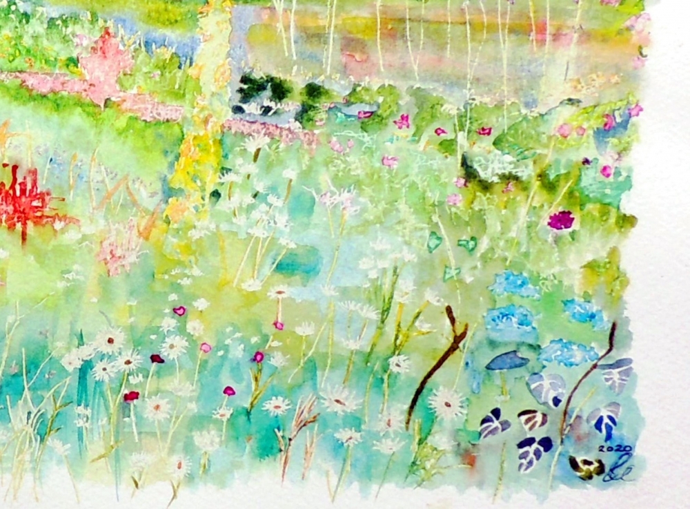 The Manor Gardens. Hemingford Grey