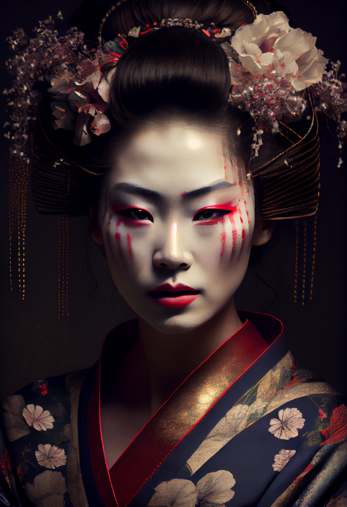 Geisha in Autumn 4