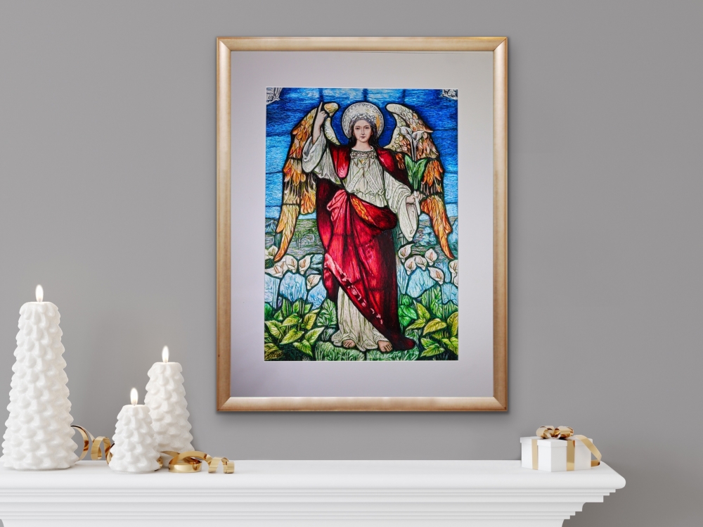 ARCHANGEL GABRIEL (EMBROIDERY ILLUSTRATION)