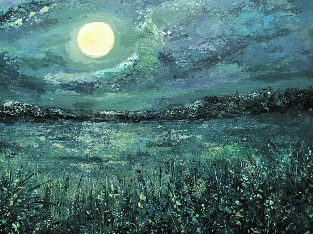 MOONLIGHT ON THE MARSH 