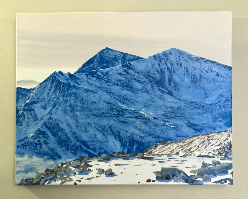 Snowdon Horseshoe in Blue