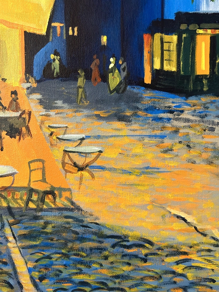 'Cafe Terrace at night' - Van Gogh Reproduction