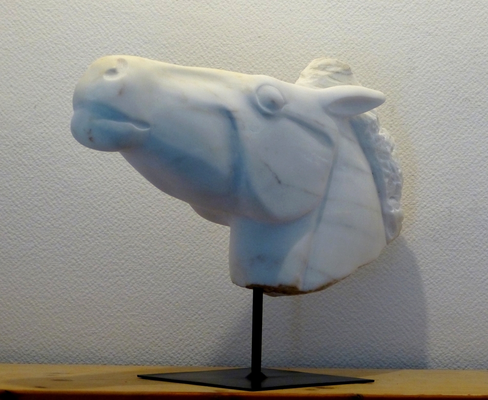 Carrara Marble Wild Animal - Horse 7