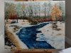 A Brook Through A Snowy Wilderness