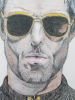 Liam Gallagher Pencil Portrait 