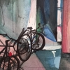 cycle Close Watercolour