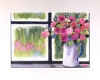 FLOWERS ON THE WINDOWSILL