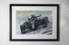 Lewis Hamilton F1 - Signed Limited Edition Framed Giclee Print 70cmx53cm