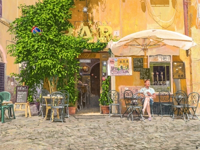 Bar Del Cinque Trastevere Rome