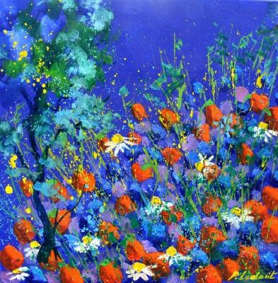 Red poppies 