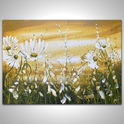 RESERVED Flaming Yellow Sunset I