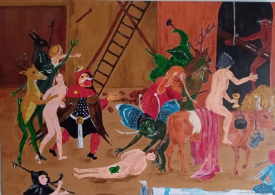 Bosch Haywain Trip to Hell