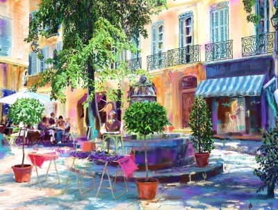 Place des Trois-Ormeaux Aix-en-Provence 