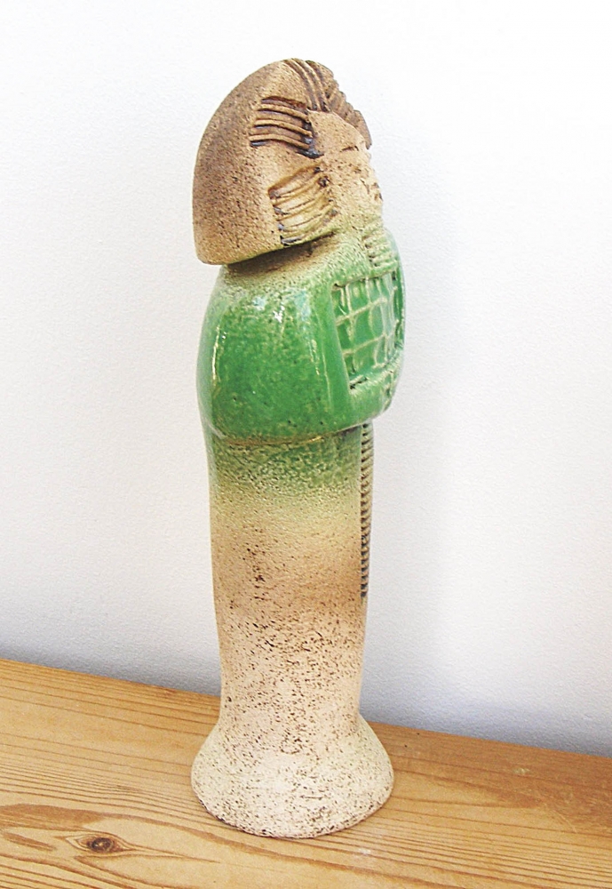 Shabti - Ancient Egyptian Figure – Servant to Merneptah - Ceramic Sculpture