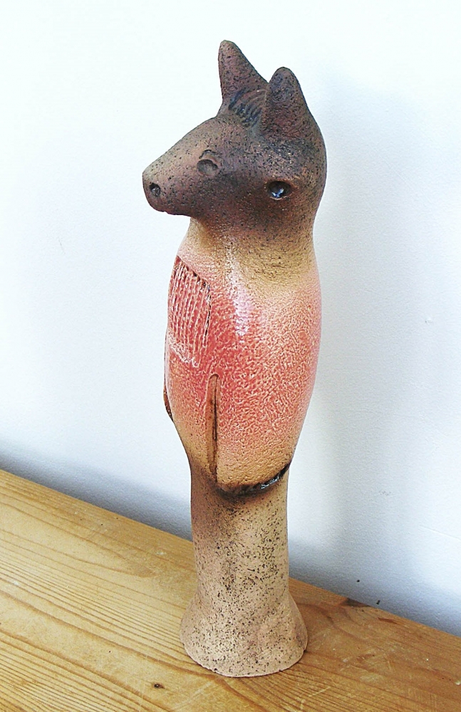 Apis - Bull Headed Ancient Egyptian God - Ceramic Sculpture