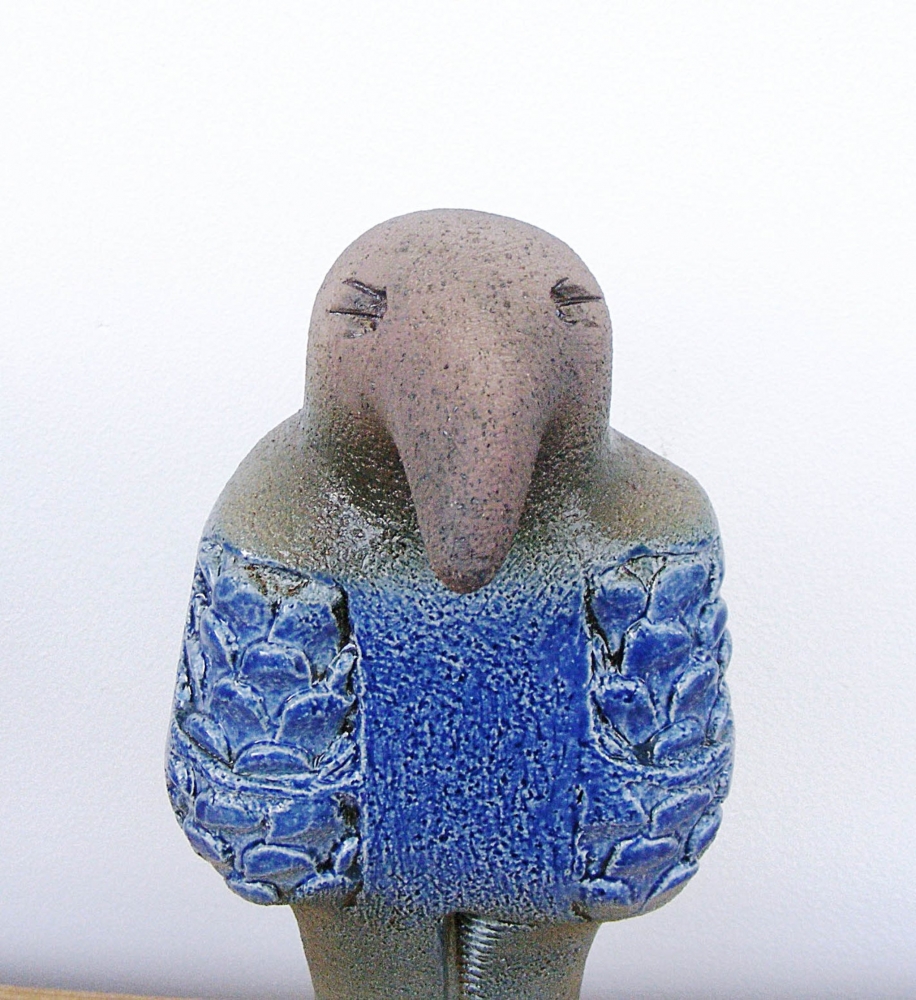 Thoth - Ibis Headed Ancient Egyptian God - Ceramic Sculpture