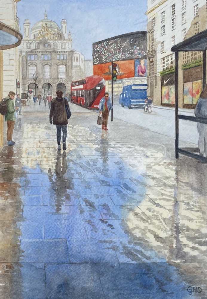 REGENT STREET AFTER THE RAIN