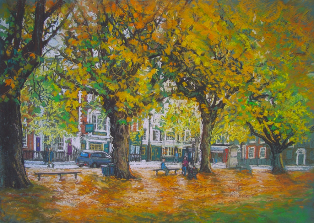 Richmond Green in Autumn