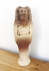 Tefnut - Lioness Headed Ancient Egyptian Goddess - Ceramic Sculpture