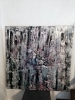 \"Winterland\" abstract art on canvas