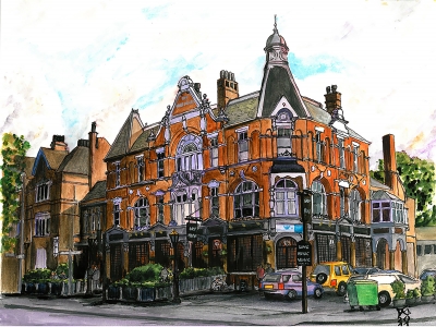 The Half Moon Herne Hill London UK