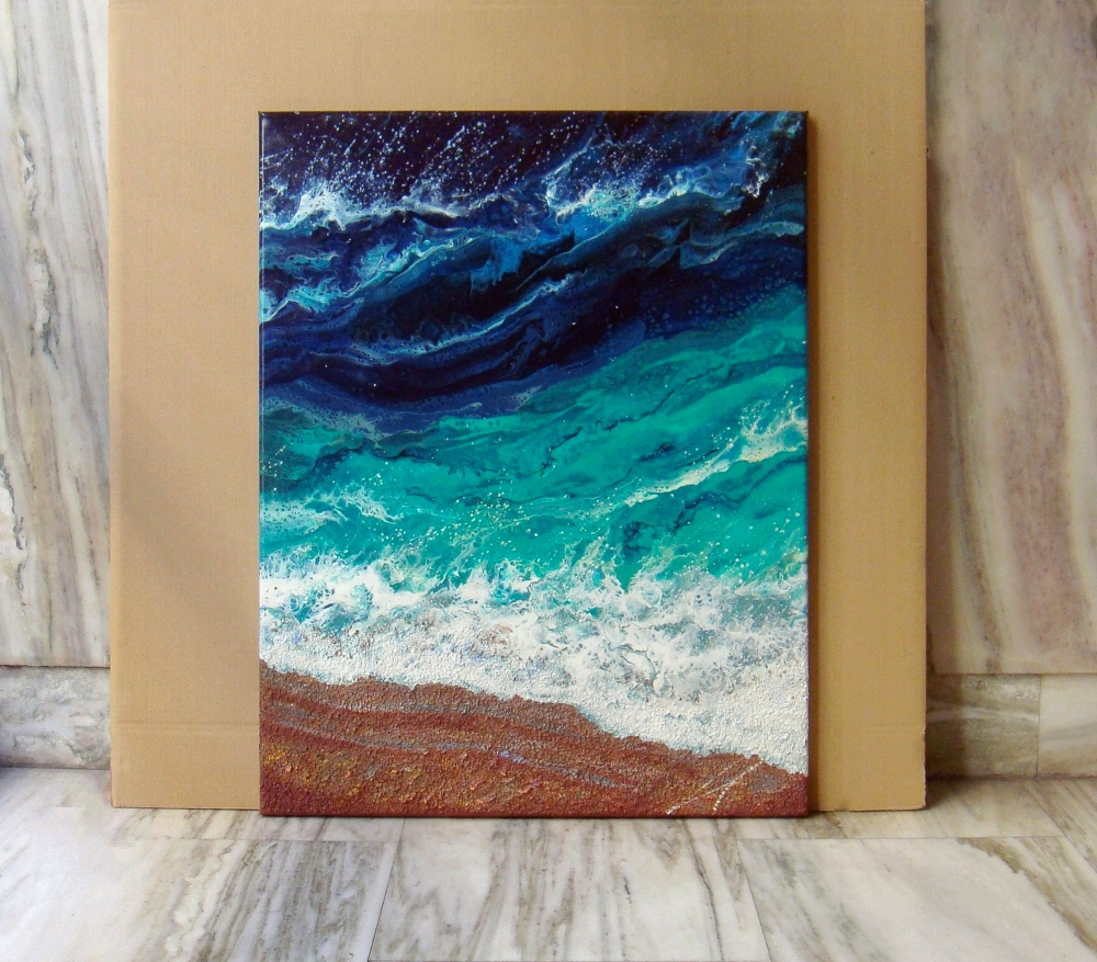 Seascape \"Turquoise Waves\"