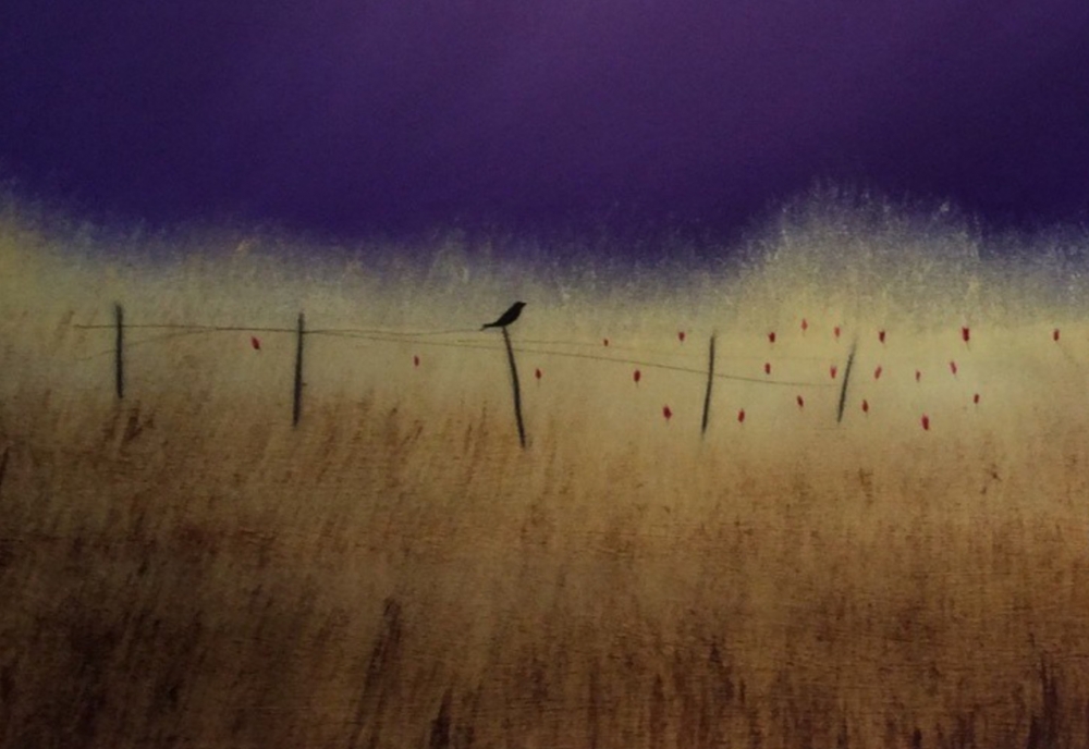 “Quiet Moments Before The Storm” 102x77x2cm