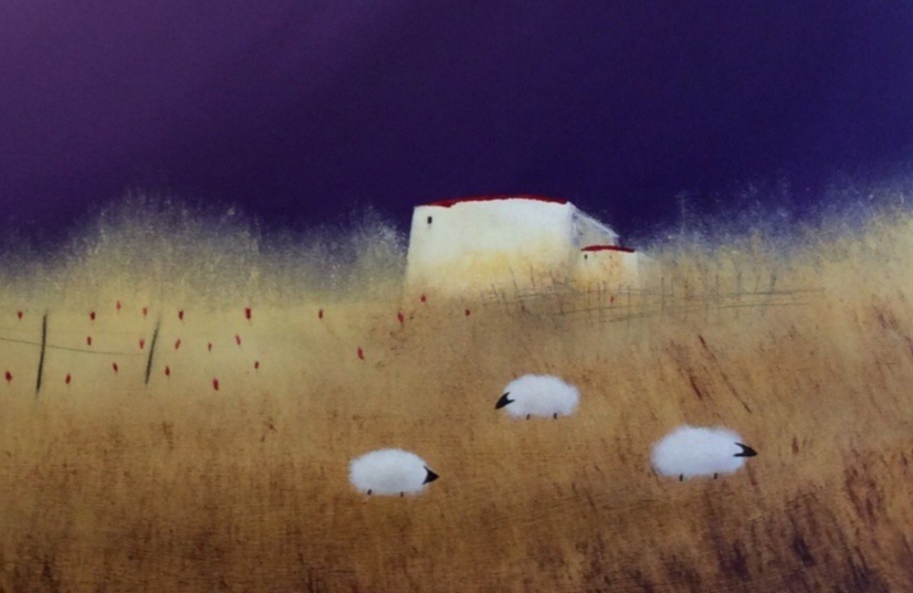 “Quiet Moments Before The Storm” 102x77x2cm