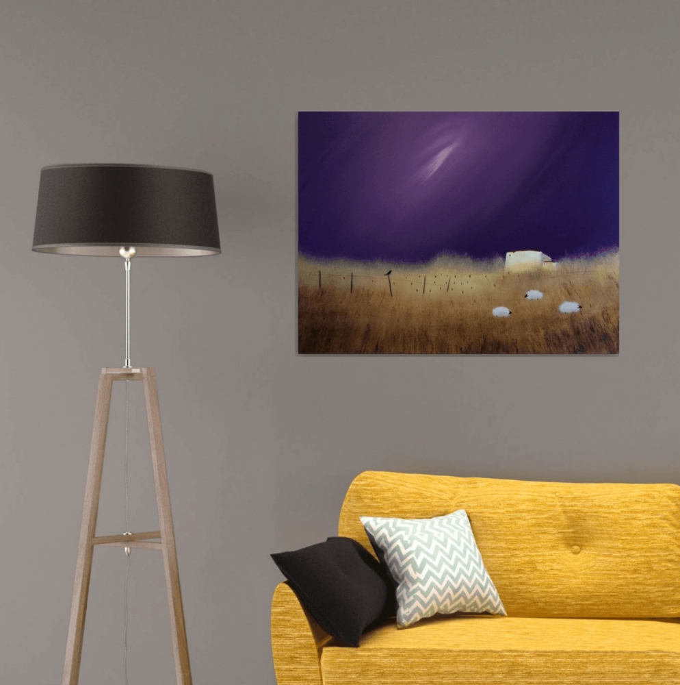 “Quiet Moments Before The Storm” 102x77x2cm