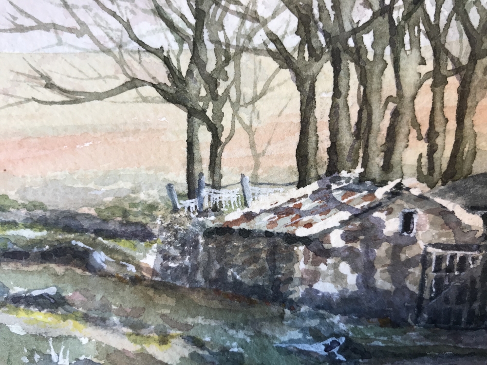 Lane end at Willsworthy