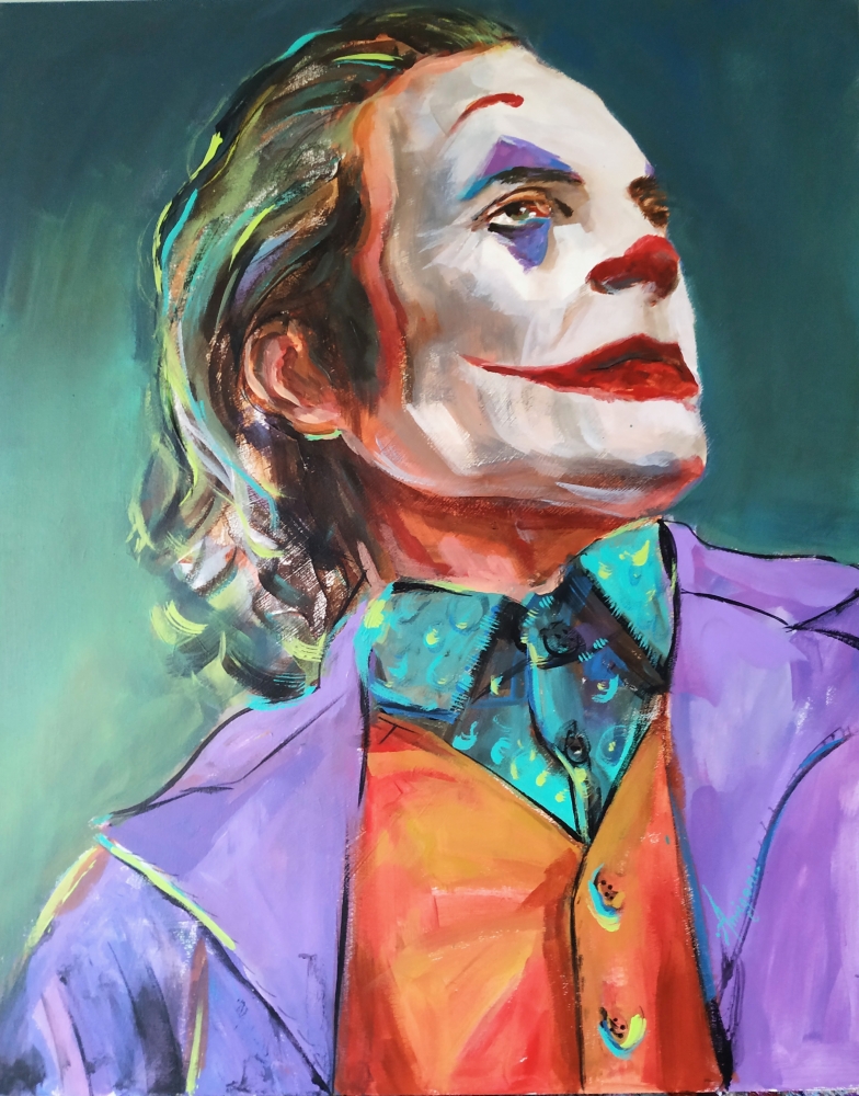 No Romance- Joker Painting 