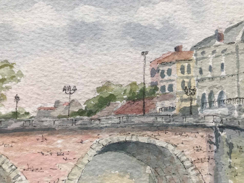 The Dordogne at Bergerac