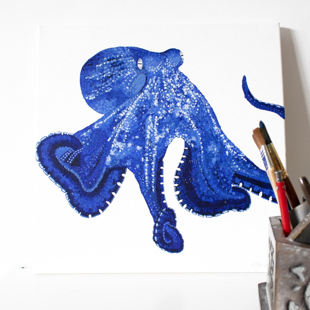 Blue Octopus